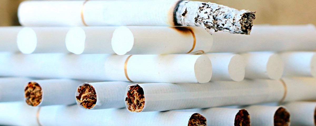 dejar de fumar montañas de cigarros